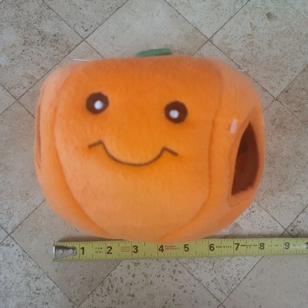 ZippyPaws Burrow Pumpkin Interactive Hide & Seek Dog Toy Halloween NWT